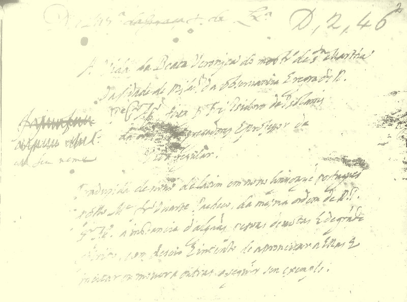 P-Ln COD. 1235 f.2 (parte superior). Digitalización de la Biblioteca Nacional de Portugal a partir de una copia microfilmada